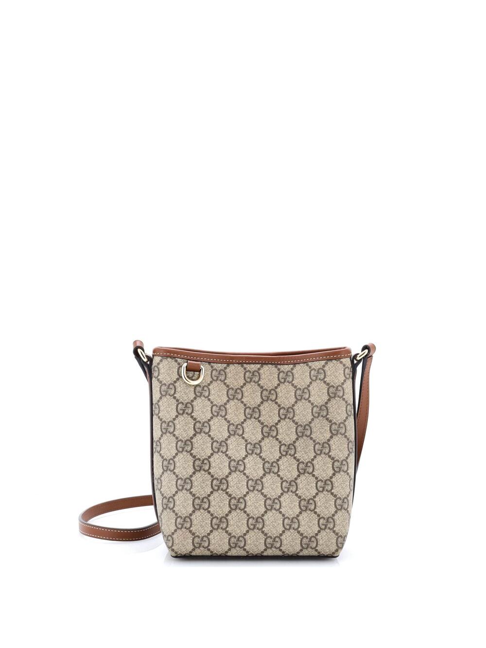 Gucci Gg Emblem Bucket Bag Coated #265858G19B